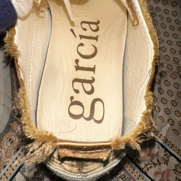 Pedro Garcia Orella Frayed Satin Trainer - Picture 11 of 15